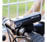 Cateye Ampp400s + Nano60 Light Set Silver 400/60 Lumens
