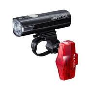 Cateye AMPP 400S/VIZ 100 USB-C Light Set