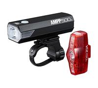 CatEye AMPP 500 / VIZ 150 Bike Light Set: Strong front light paired with a bright rear light