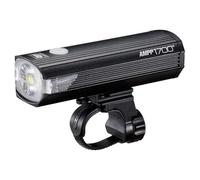 Cateye Ampp1700 Front Light Silver 1700 Lumens 1700 Lumens Black