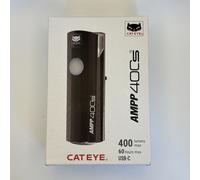 Cateye AMPP 400S Lumens USB Rechargeable Front Light Black