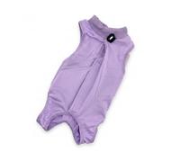 Cateye Cat Post Surgery Recovery Suit, Breathable Modal Fiber Bodysuit with Adjustable Elastic Neckline, Velcro Closure, Protective Pet Wear for Skin Diseases, Scratching