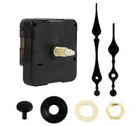 Cateye Clock Mechanisms Battery Powered, Replacement Clock Movement with Long Shaft and Hands Set, DIY Wall Clock Repair Parts for Craft Clocks and Home Decor, battery mechanism replacement