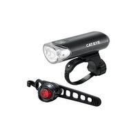 Cateye Unisex Adult EL135 And Orb Front/Rear Light Set - Black, One Size