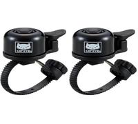 CatEye OH-1400 Aluminium Bell Black: Durable aluminium, clear sound, sl lack design
