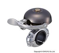 CatEye OH-2300B Hibiki Brass Bell Black: Durable, clear sound, stylish black
