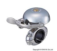 CatEye OH-2300B Hibiki Brass Bell Polished Silver: Clear ring, durable, polished silver