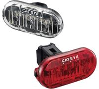 CatEye Omni 3 F/R Set TL-LD135 Cycling Lights and 36.0 X 75.0 X 21.9mm, Black
