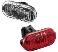 Cateye Omni 3 F/r Set Tl-ld135 Cycling Lights And Reflectors - Black