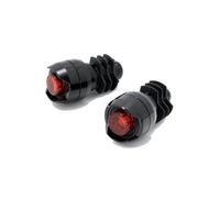 Cateye Orb Bar End LED Rear Light Set For Road Commuter City Bike Handlebars
