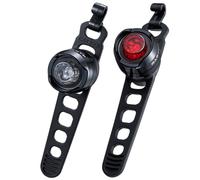 Cateye Orb Bike Light Set - Black / Light Set / Non-Rechargeable