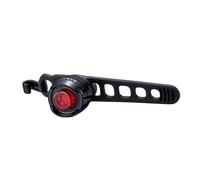 CatEye Orb Rear Polished Black Rear Light - Sleek, Compact, Long Battery Life, Versatile Mounting, and Durable
