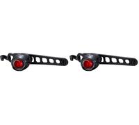 CatEye Orb Rear Polished Black Rear Light - Sl ompact, Long Battery Life, Versatile Mounting, and Durable