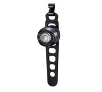 CatEye ORB Rechargeable Front Light Silver Polished LED Safety | Polished finish minimalist USB rechargeable front LED safety light with durable aluminum chassis