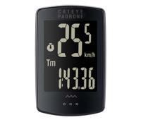 CatEye Padrone Stealth Wireless Cycle Computer: Large Display, Sleek Design, Wireless Transmission, Tracks Speed, Distance, Time, and More