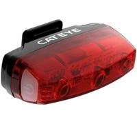 CatEye Rear Bike Light - Rapid Micro Compact 15 Lumen LED Bicycle Rear Light with Multiple Flash Modes | USB Rechargeable & Water-Resistant for Night Cycling Safety | Bike Accessories