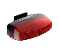 CatEye Rear Bike Light - Rapid Micro Compact 15 Lumen LED Bicycle Rear Light with Multiple Flash Modes | USB Rechargeable & Water-Resistant for Night