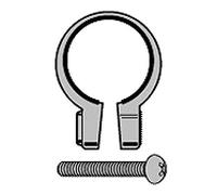 CatEye SP-5 Clamp 23.5-27.2mm: Sturdy, Secure, Easy mounting, Adjustable, fits Specific Tube Sizes