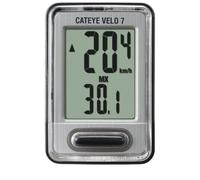 Cateye Velo 7 Computer - Silver
