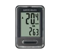 CatEye Velo 9 Wired Cycle Computer: User-Friendly, 9 Functions, Including Speed,