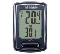 CatEye Velo Wireless Plus Cycle Computer: BLACK