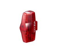 CatEye VIZ 100 Rear Bike Light: Compact, 100 Lumens, USB Rechargeable for Urban Cycling Safety, Black