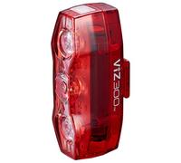 CatEye ViZ300 Rear Bike Light - Ultra-Bright 300 Lumen Rechargeable Rear Bicycle Light | OptiCube Lens & Daytime Hyperflash Mode for Maximum Visibility | USB Rechargeable | CatEye Bike Accessories
