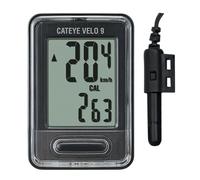 Cateye Velo 9 Wired Computer - Black