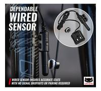 CatEye Wired Bike Computer - Velo 9 Cycling Computer | Auto Start/Stop & Calorie Counter | Smart Cycle Odometer | Speed & Distance Tracking | Suitabl