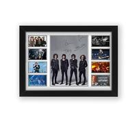 Catfish And The Bottlemen Signed Poster Print - Limited Edition Autograph Fan Gift - Collectible Memorabilia Merchandise (Framed A3 (30x40cm))