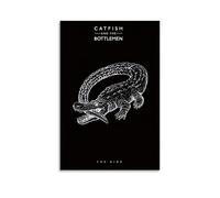 Catfish And The Bottlemen The Ride Anti Splash Art Posters Living Room And Bedroom Hanging Paintings Suitable for Multiple Scenarios No Need for Punching Easy to Install Suitable for Gifts And Persona