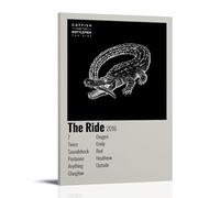 Catfish And The Bottlemen The Ride Poster Decorative Painting Canvas Mural Is Bright And Beautiful, Suitable for Office Bedroom Decorative Painting to Create The Right AtmosphereFrame-style24x36inch(6