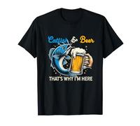 Catfish & Beer | Flathead Fishing Catfish Fishing Men Women T-Shirt