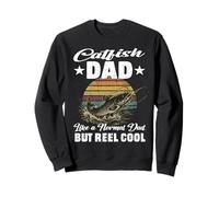 CATFISH DAD Like A Normal Daddy But Reel Cool Fisherman fish Sweatshirt