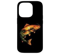 Catfish Fishing Mudcat Flathead Sunset Nature Landscape Case for iPhone 14 Pro