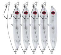 Catfish Rigs Demon Dragon Catfish Floats Rig Catfishing Rattling Line Float Lure with Steel Leaders Blank Unpainted Fishing Lures Santee Rig Catfishing Equipment