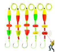 Catfish Tackle Kit, 5 Pieces Catfish Fishing Accessories with Bright Bait and Noise Actuator, Effective Equipment for Bass Trout, Carp Kayak, Pier, Shore, Deep Water Boat, Men, Beginners, Older