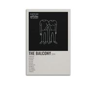 Catfish & The Bottlemen The Balcony Poster Wall Art Aesthetic Cover Poster Design Painting for Living Room Bed Room 12x18inch(30x45cm) Unframe-style