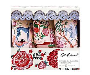 Cath Kidston Beauty Artist Kingdom Hand Cream Trio Gift Set, 3 x 30ml
