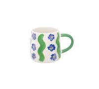 Cath Kidston Billie Mug Painted Wave in Green