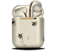 Cath Kidston Bluetooth Earbuds Headphones True Wireless Stereo Mic Bees