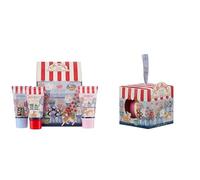 Cath Kidston Body Wash, Lotion and Hand Cream Gift Set, Travel Size 3x 30ml+Cath Kidston Bath Fizzer 150g, Fruity Fragrance