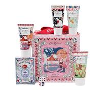 Cath Kidston Body Wash, Lotion x2 50ml, Hand Cream, Wonder Balm x2 30ml, Playing Cards, 2 Dice, Moisturiser, Shea Butter, Travel Size, Vegan and Cruelty Free, Beauty Gift, Stocking Filler
