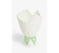 Cath Kidston Bouquet Ceramic Vase - White/Green Cath Kidston Multicolor