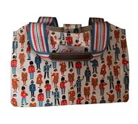 Cath Kidston British London Guards and Friends Oilcloth Handbag Bag