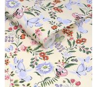 Cath Kidston Butterfly Dance Spring Floral Wallpaper