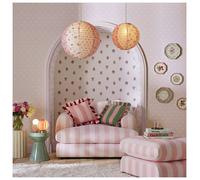 Cath Kidston Button Spot Pink Wallpaper