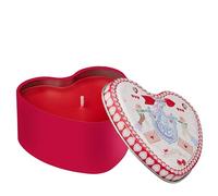 Cath Kidston Candle 100g in Heart Shaped Reusable Tin, Home Fragrance, Fruit Basket Scent, Burn Time 25 Hours, Housewarming Gift, Vegan and Cruelty Friendly