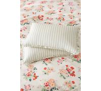 Cath Kidston Canopy Stripe Cotton Pillowcase Pair Green