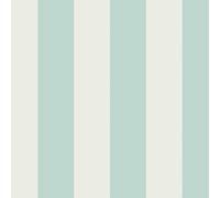 Cath Kidston Canopy Stripe Wallpaper | Duck Egg Blue